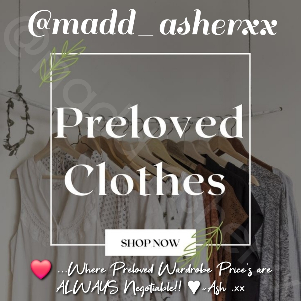 Prices Always Negotiable!! Preloved Wardrobe ❤️ SHOP & SAVE!!